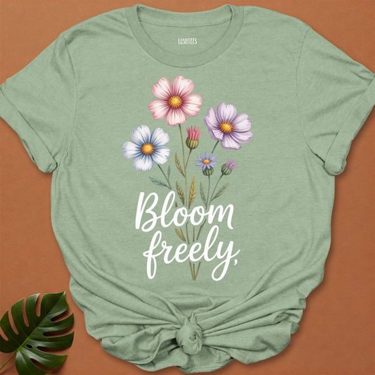 Bloom Freely Wildflower Tee