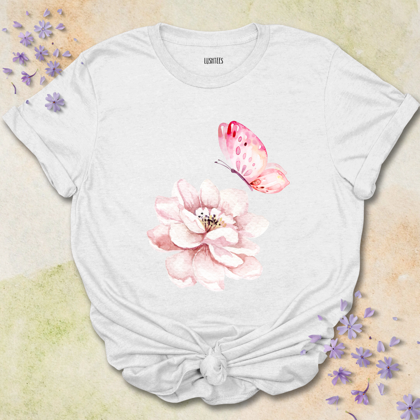 Pink Butterfly T-shirt