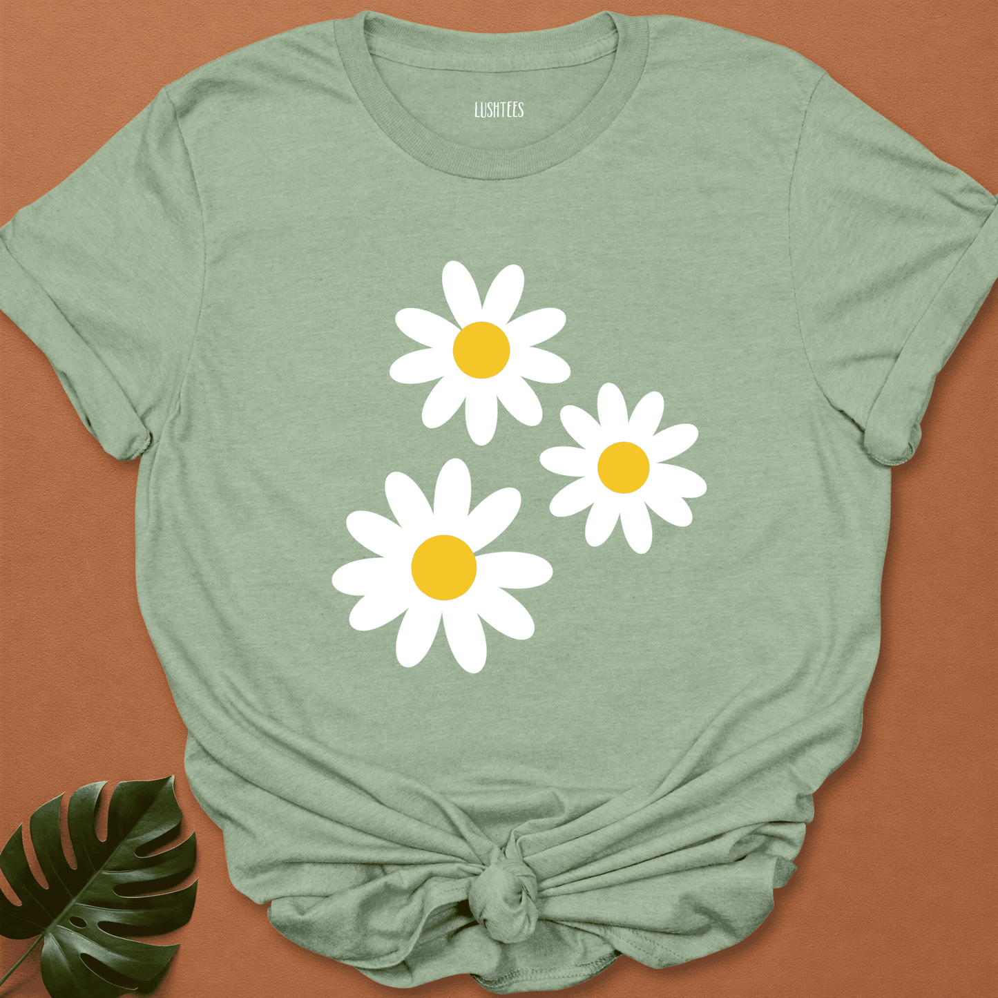 Zinnia Flower - Coral and Yellow