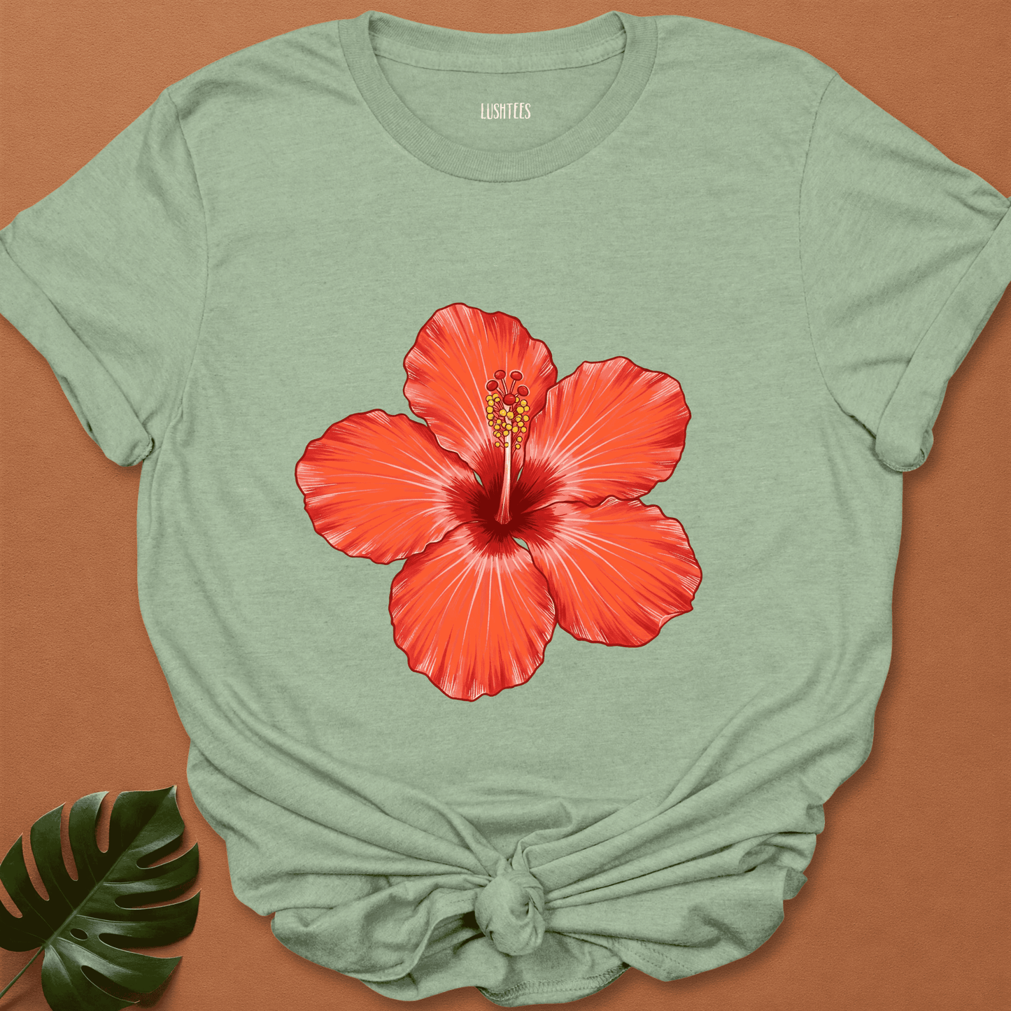 Hibiscus Floral Emblem