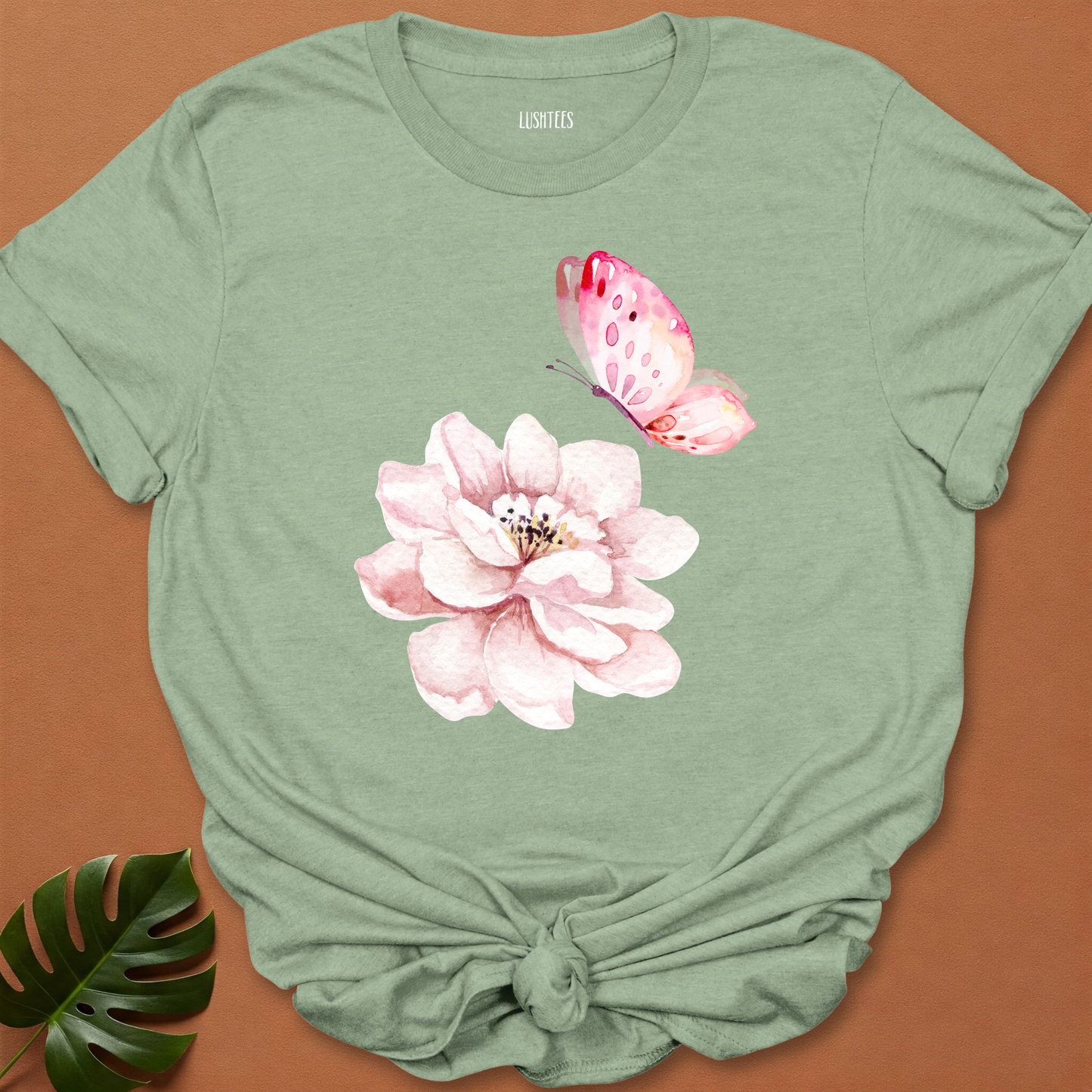 Pink Butterfly T-shirt