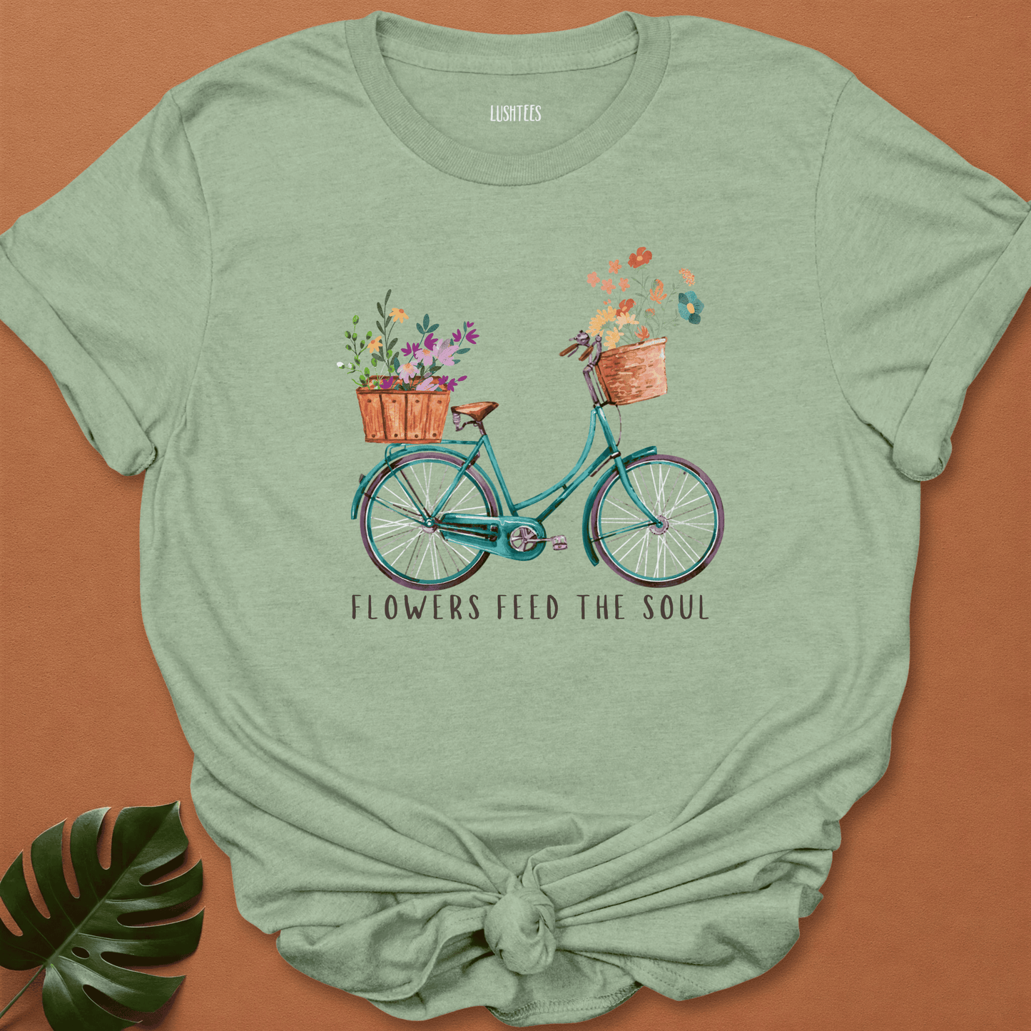 Soul Pedals - Floral Bicycle Wander Tee