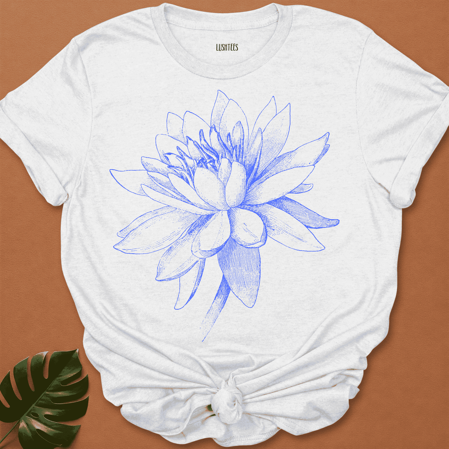 Blue Lotus Line Art