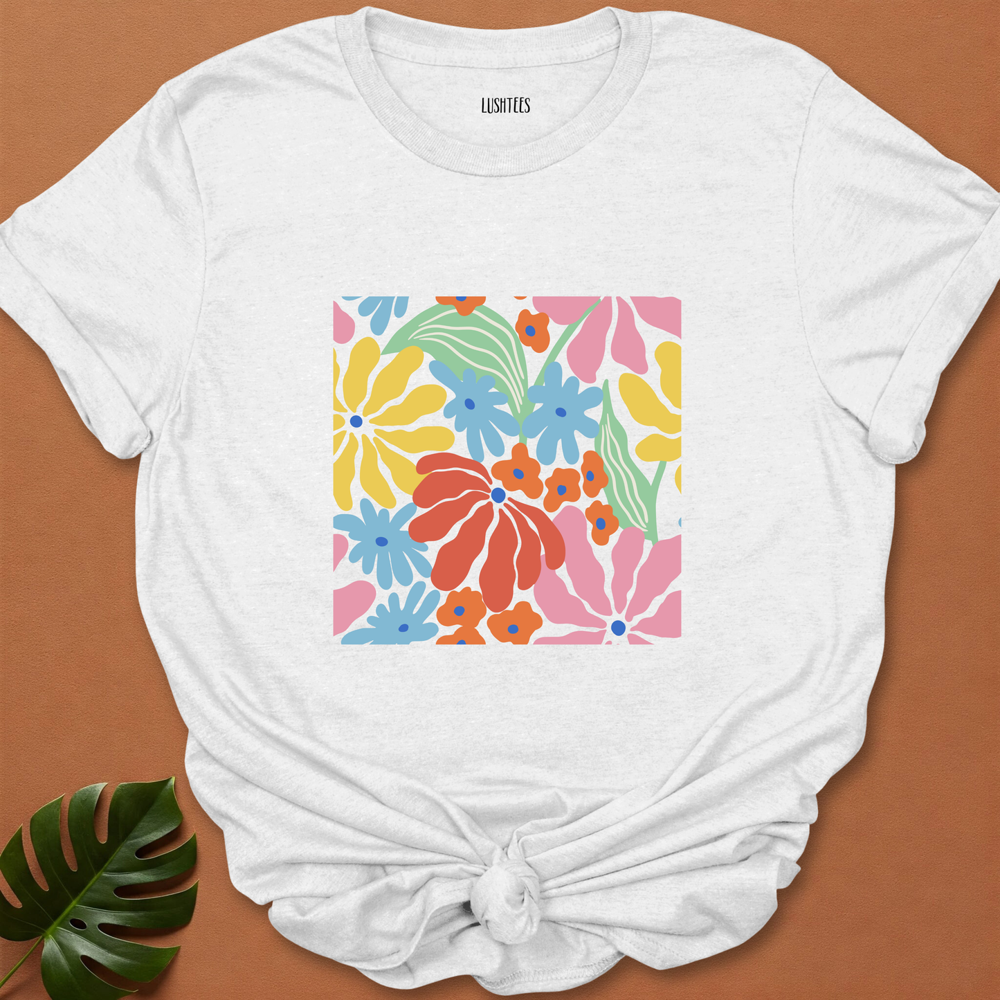 Full Bloom Chaos – Multicolor Wildflower Garden Tee