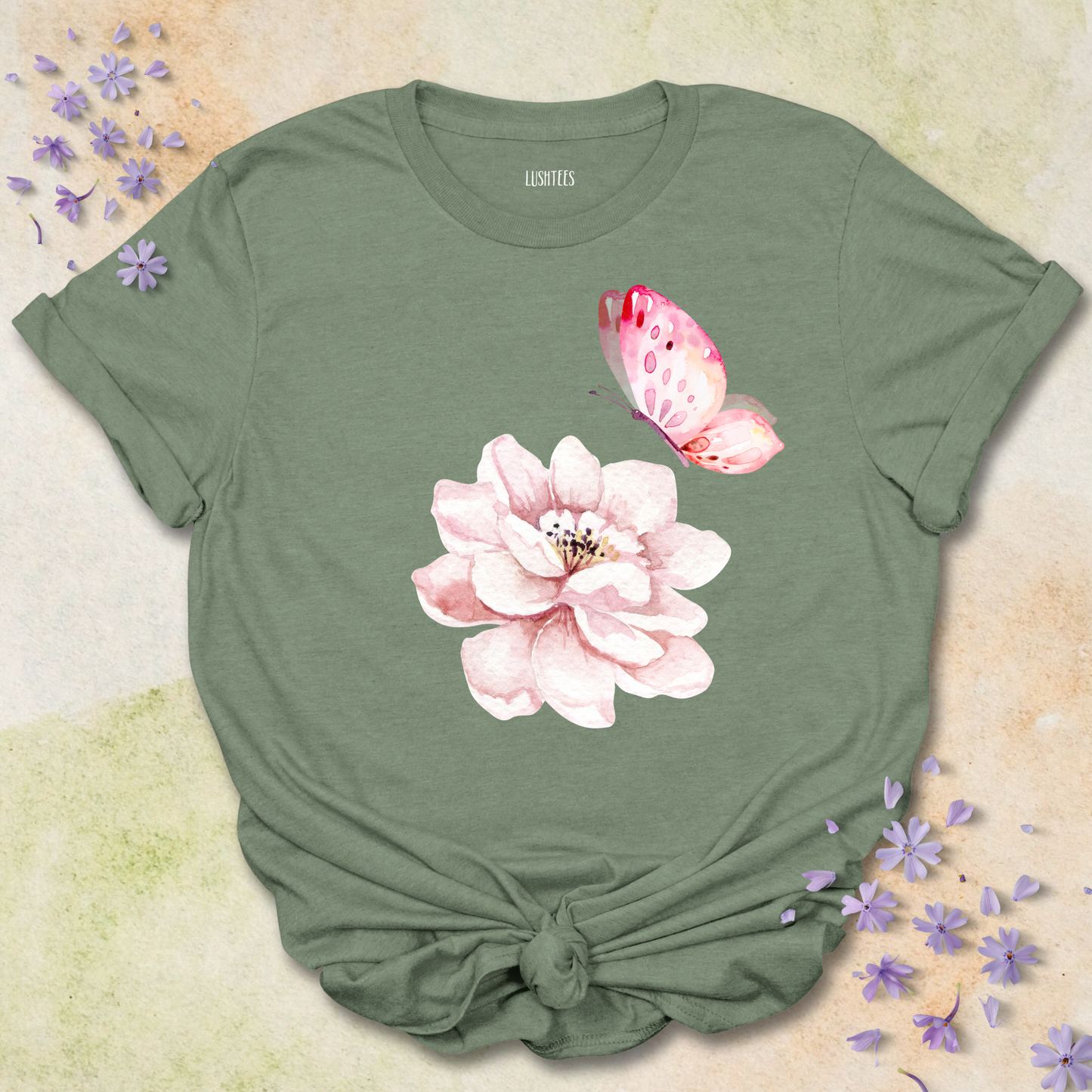Pink Butterfly T-shirt