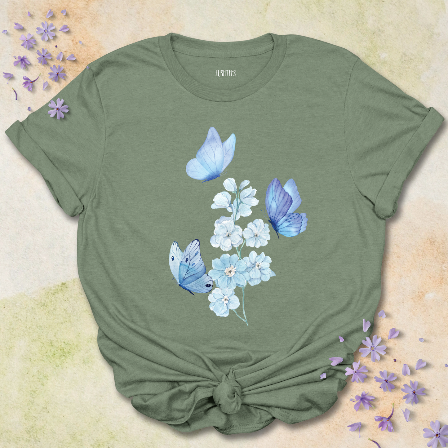 Blue Butterfly T-shirt