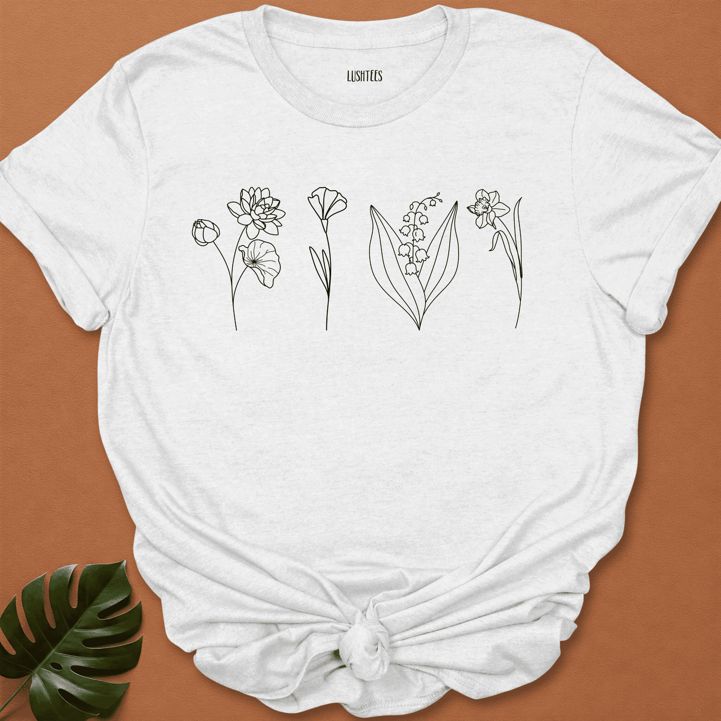 Petite Wildflowers – Clean Line Art Set