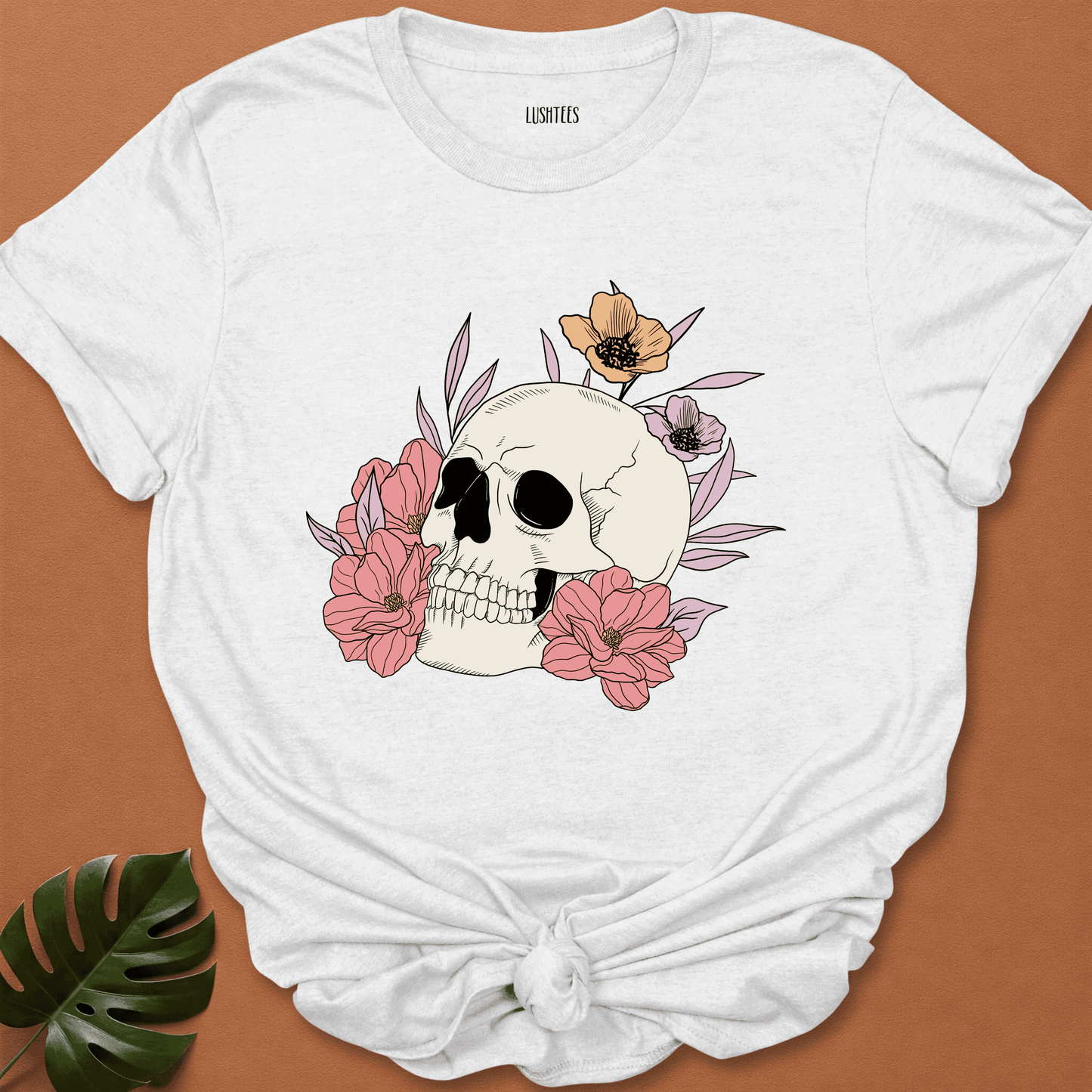 Floral Mortality - Life & Death Aesthetic Tee