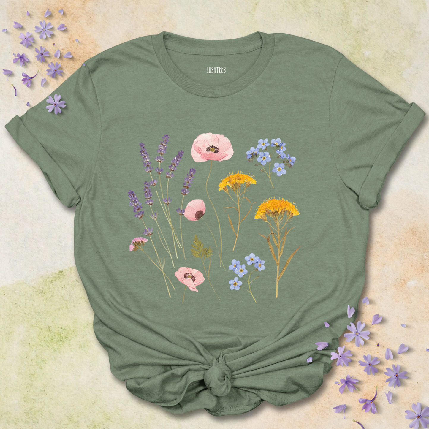 Pressed Flowers T-shirt