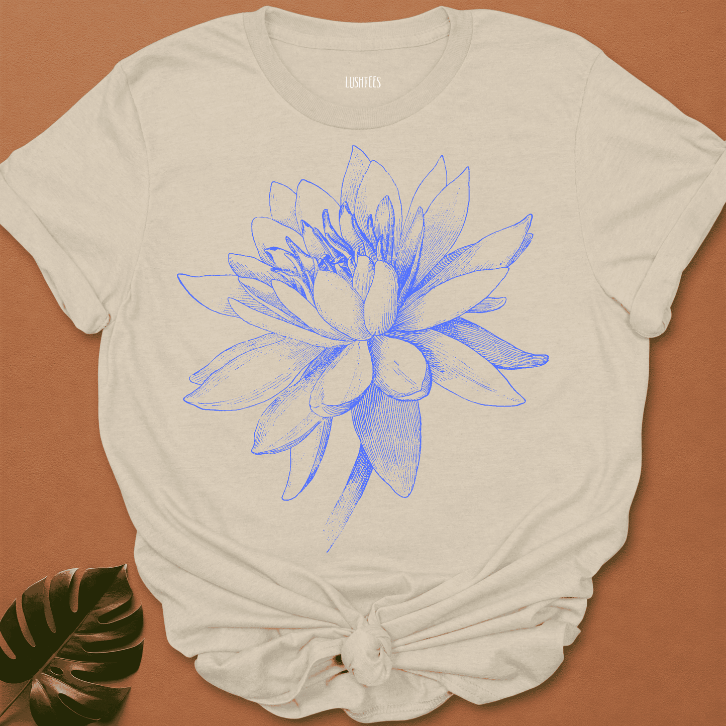 Blue Lotus Line Art