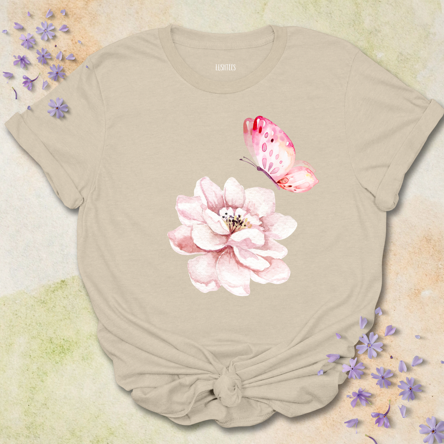 Pink Butterfly T-shirt