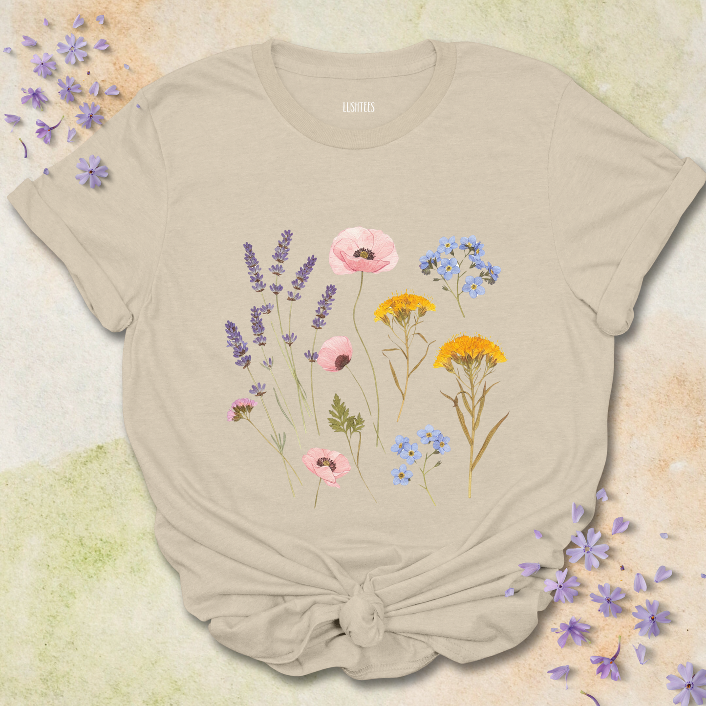 Pressed Flowers T-shirt