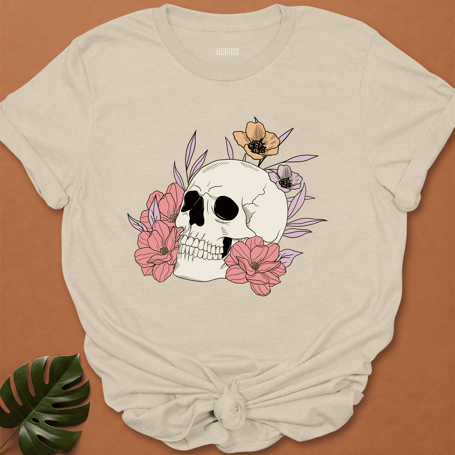 Floral Mortality - Life & Death Aesthetic Tee