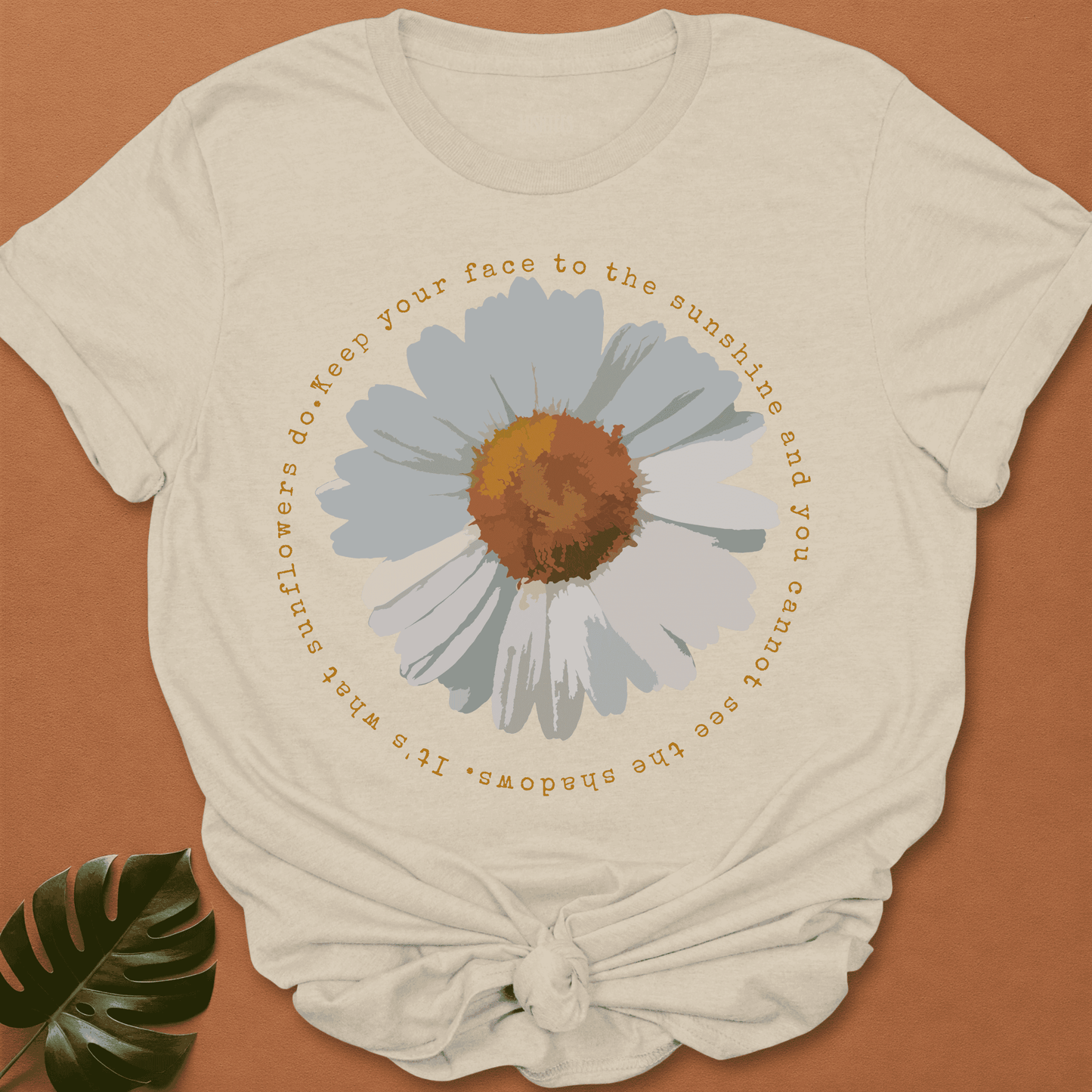 Sunshine Quote Daisy