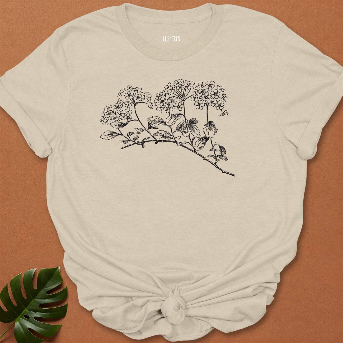 Vintage Viburnum Garland Tee