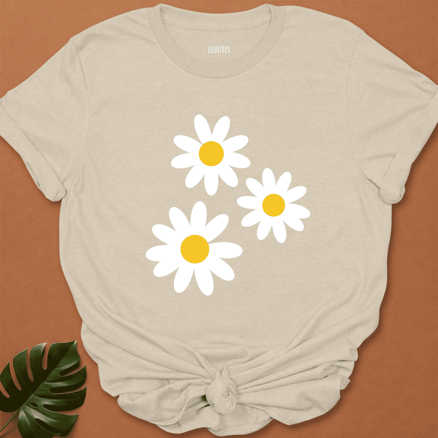 Zinnia Flower - Coral and Yellow