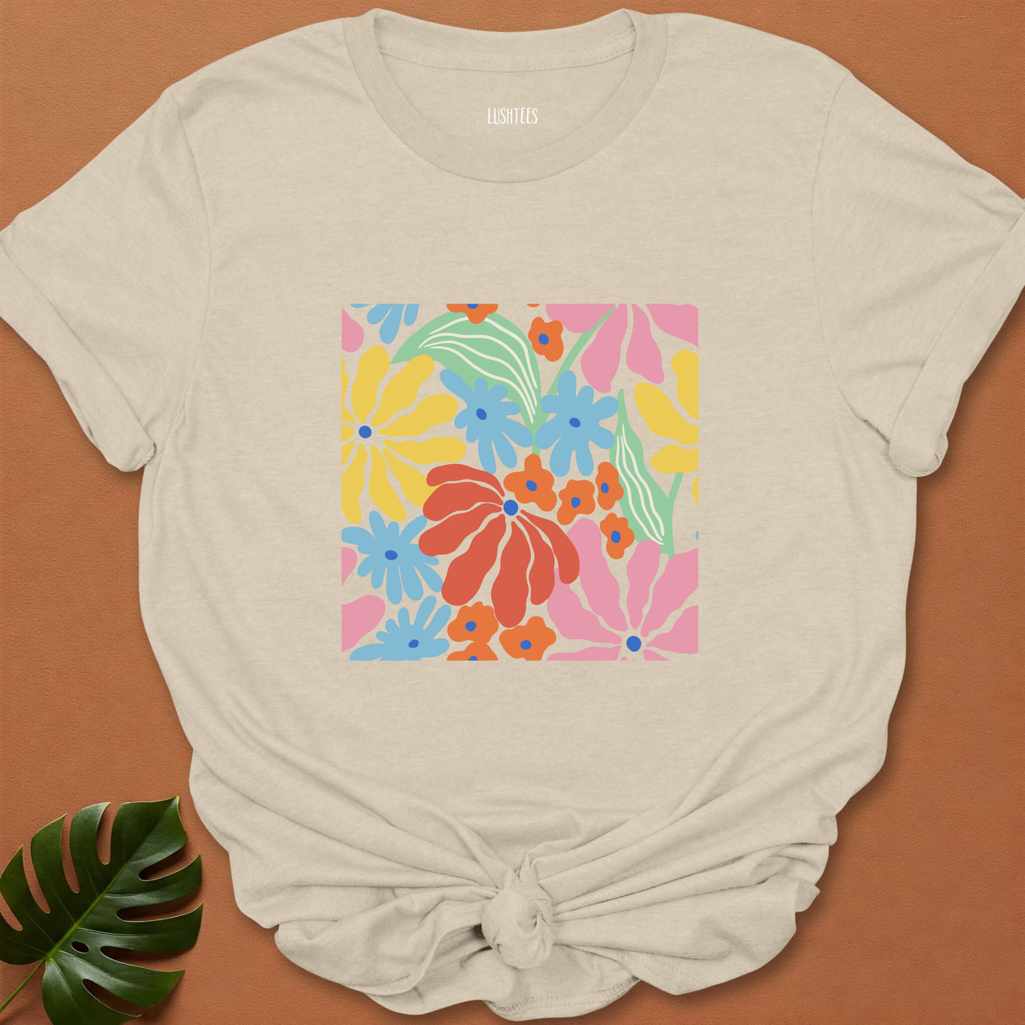 Full Bloom Chaos – Multicolor Wildflower Garden Tee