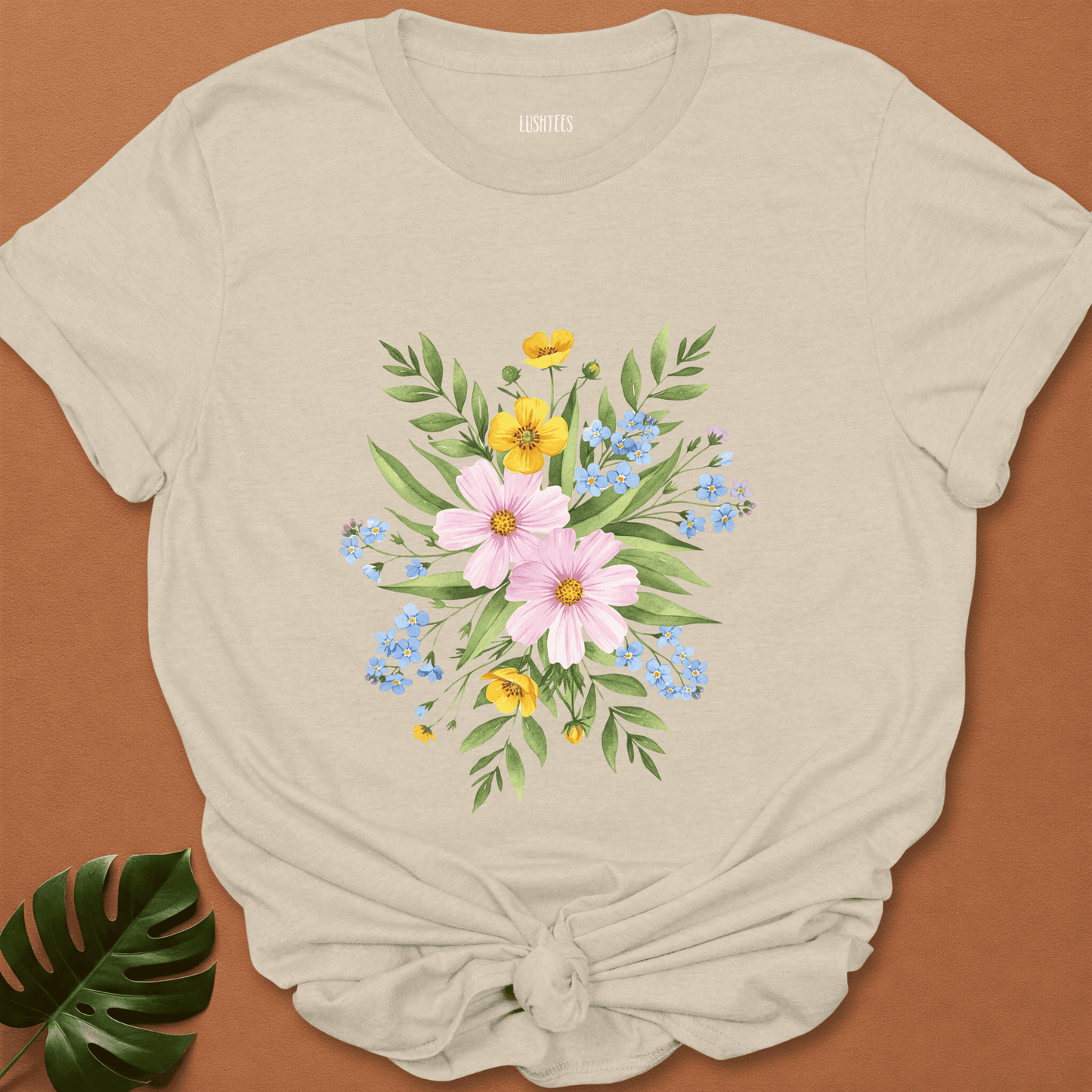 Water Colour Flowers T-shirt