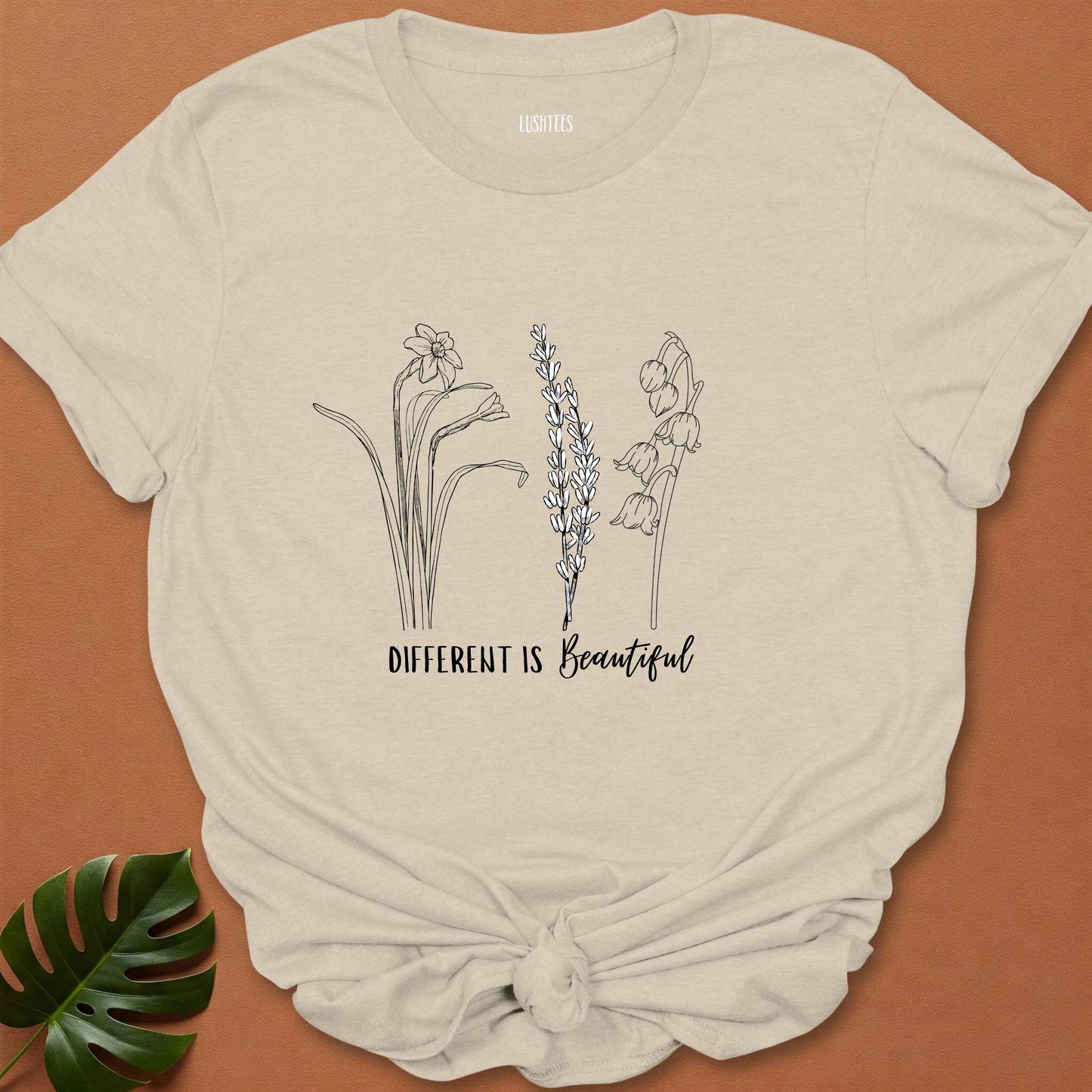 Different is Beautiful Silhouette Tee