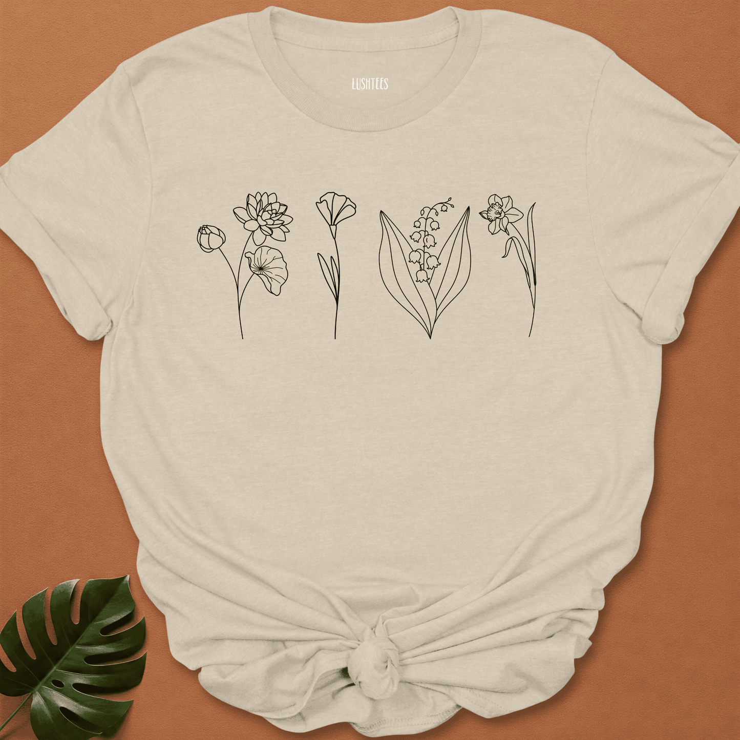 Petite Wildflowers – Clean Line Art Set