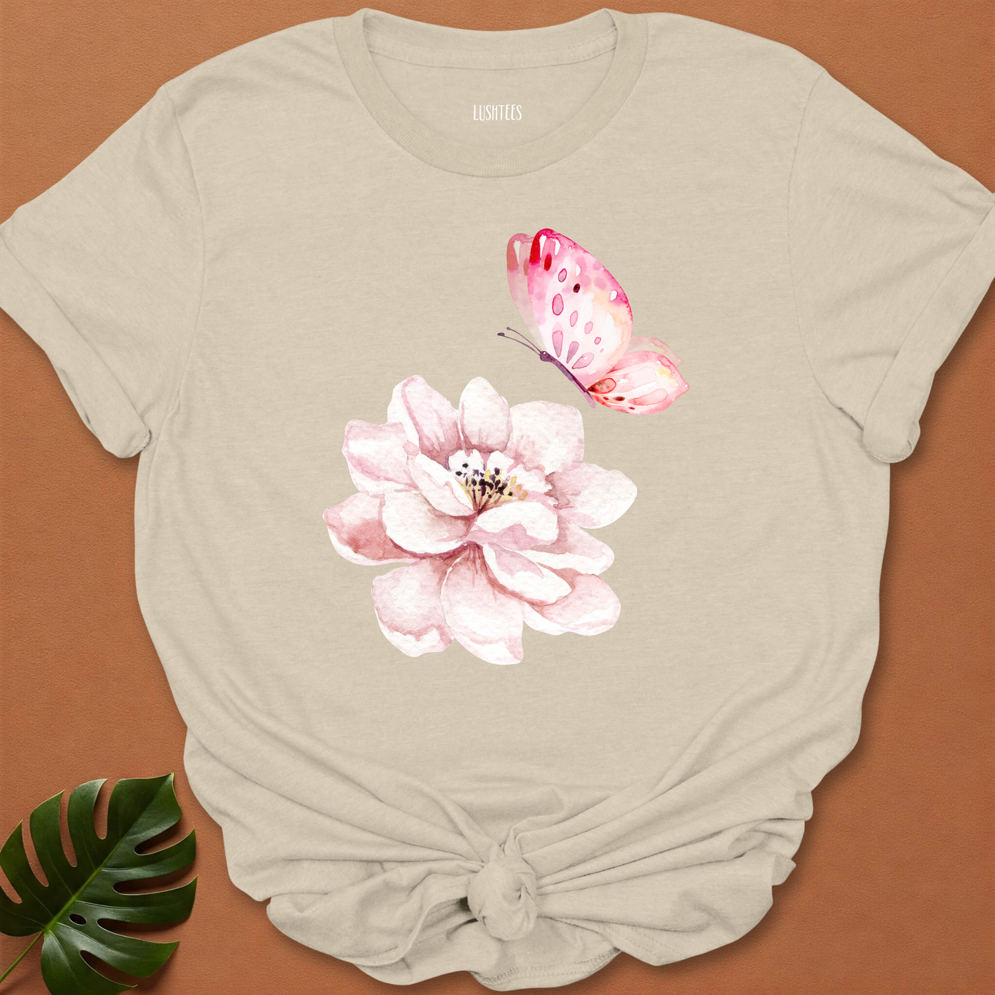 Pink Butterfly T-shirt