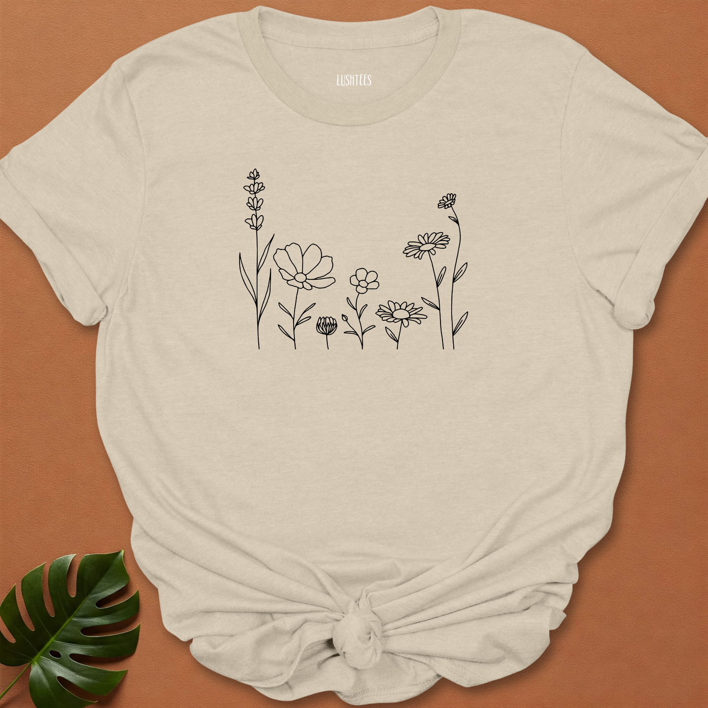 Garden Flowers Bundle – Monoline Drawing