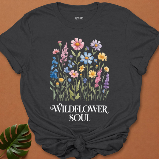 Wildflower Soul – Cottagecore Meadow Tee