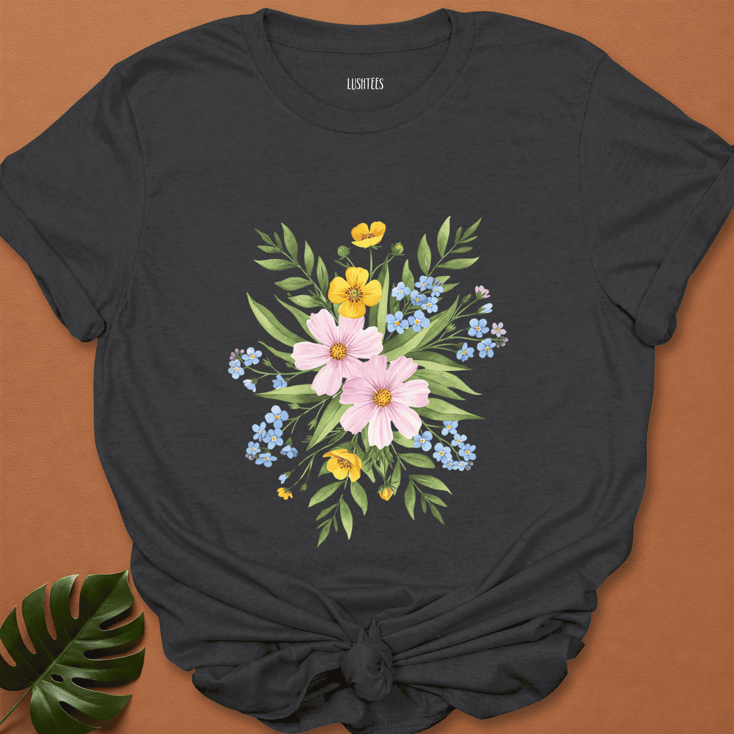 Water Colour Flowers T-shirt