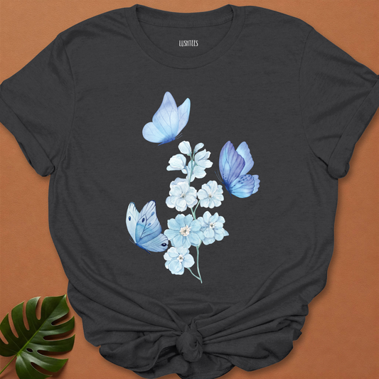 Blue Butterfly T-shirt