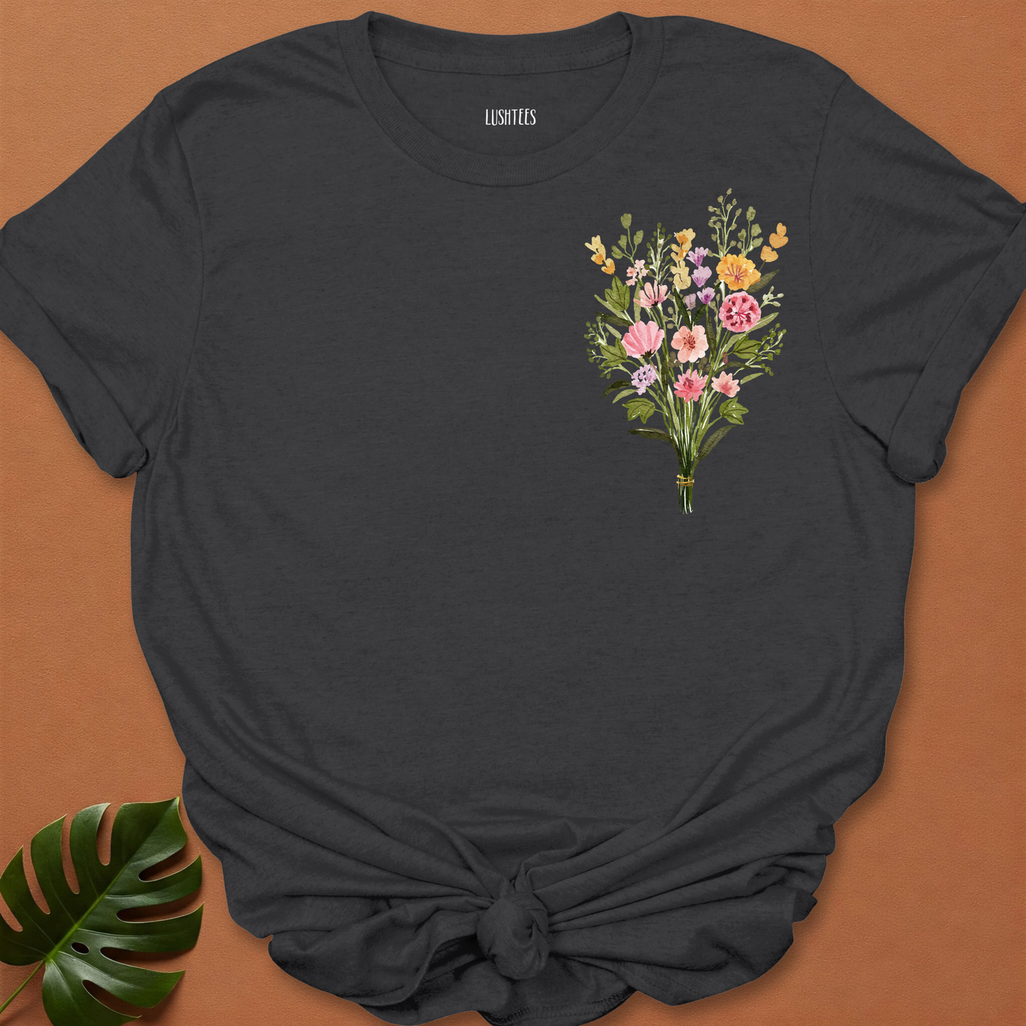 Watercolor Meadow Bouquet Tee