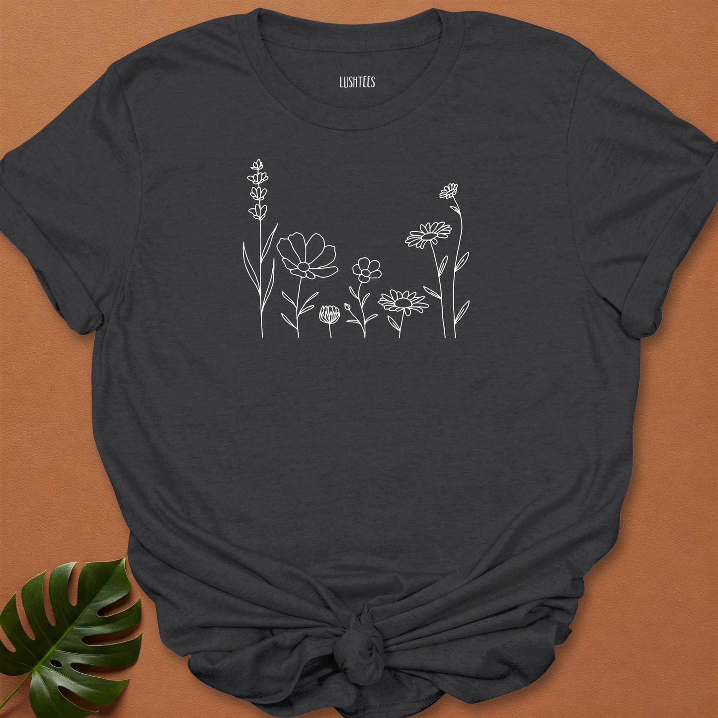 Garden Flowers Bundle – Monoline Drawing