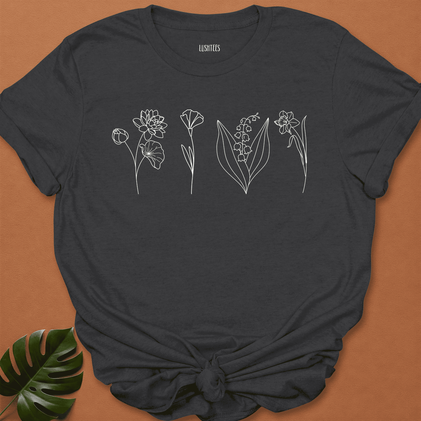Petite Wildflowers – Clean Line Art Set