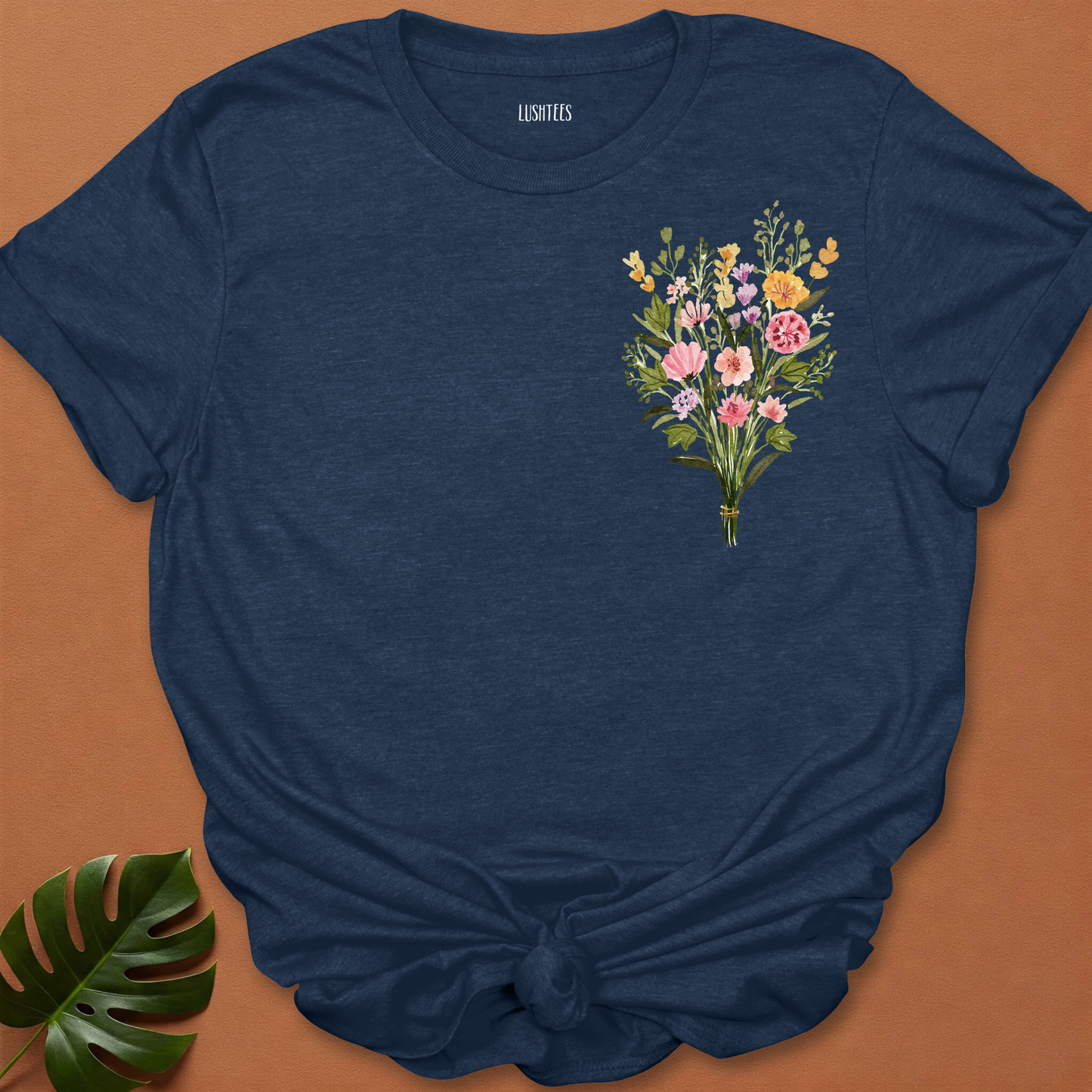Watercolor Meadow Bouquet Tee