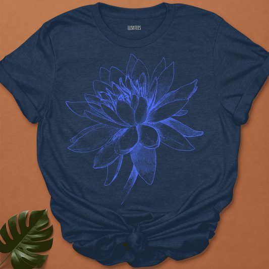 Blue Lotus Line Art