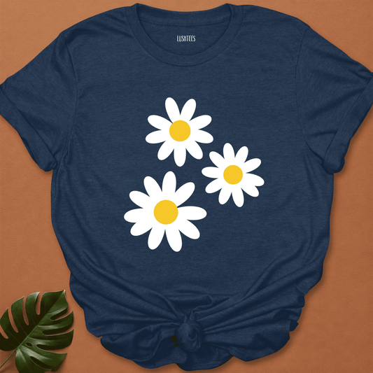 Zinnia Flower - Coral and Yellow