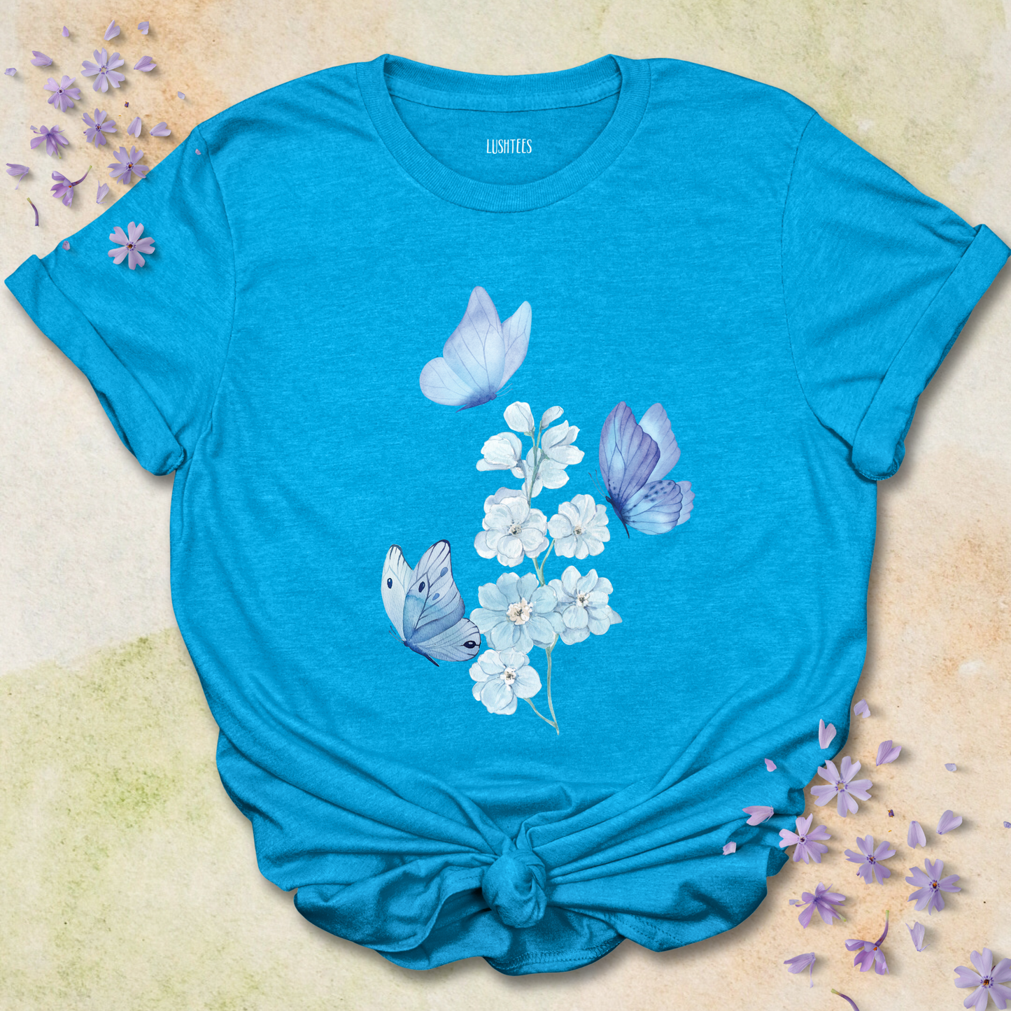 Blue Butterfly T-shirt