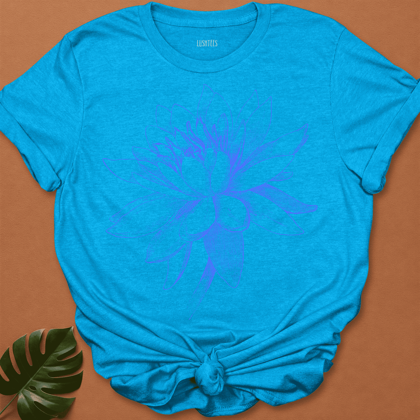 Blue Lotus Line Art
