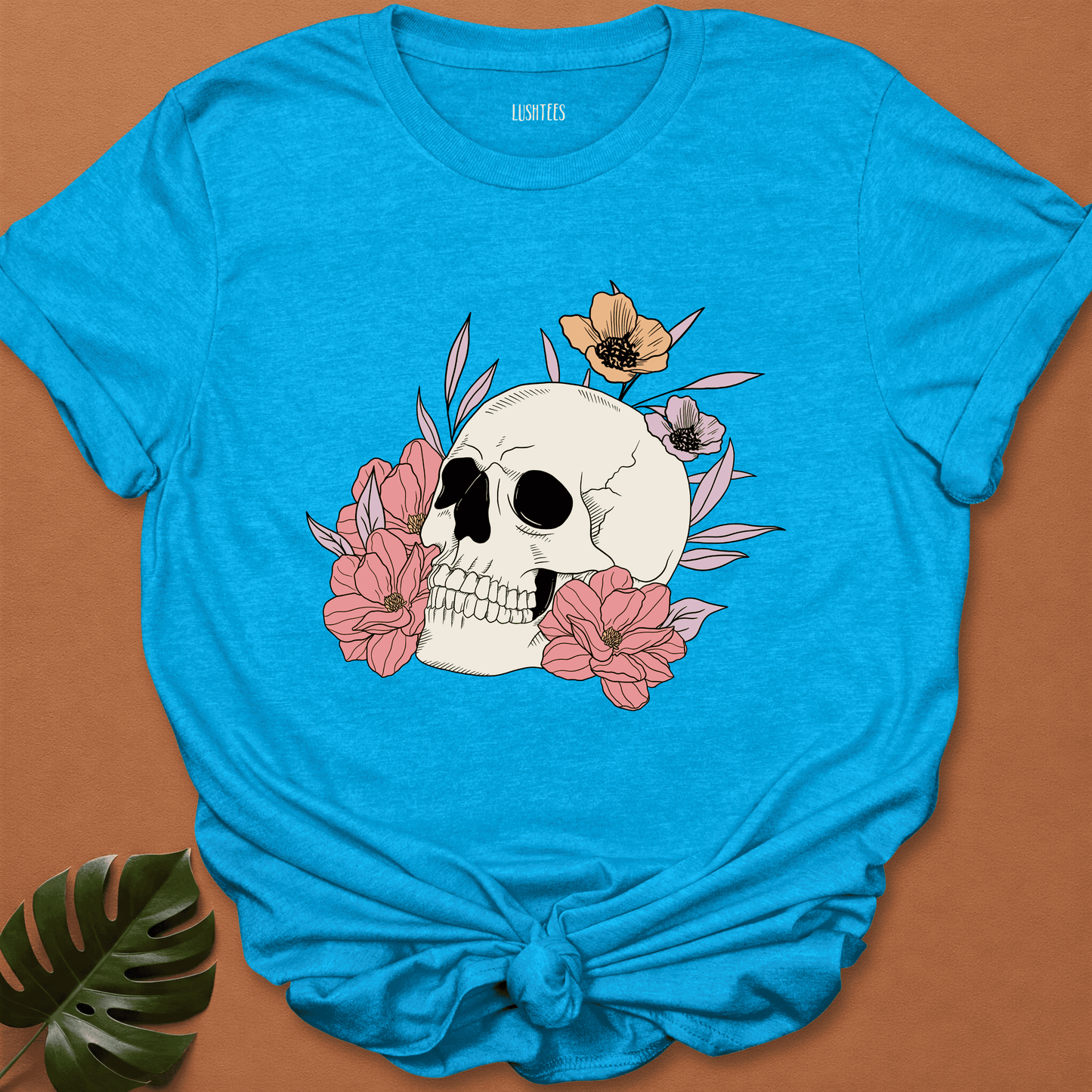 Floral Mortality - Life & Death Aesthetic Tee
