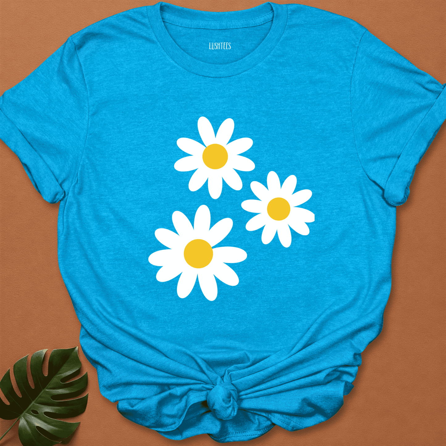 Zinnia Flower - Coral and Yellow
