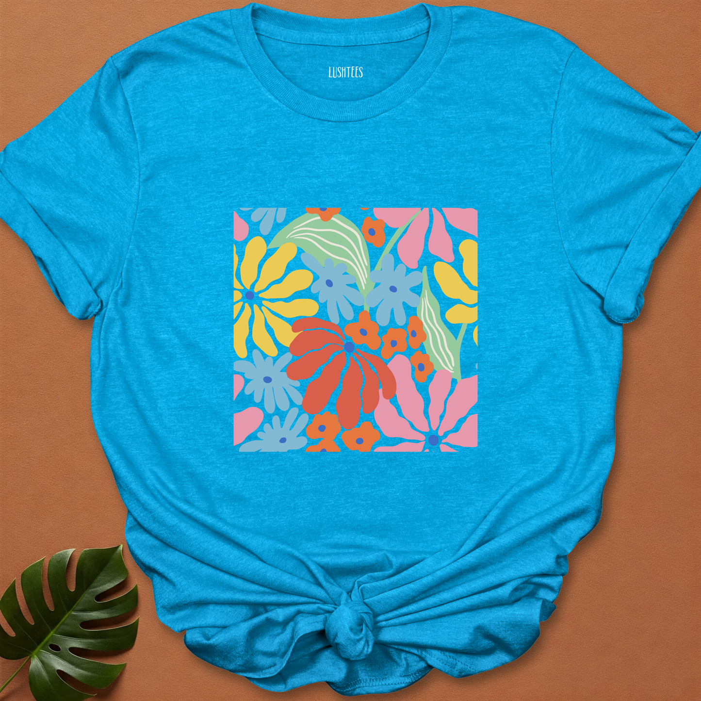 Full Bloom Chaos – Multicolor Wildflower Garden Tee