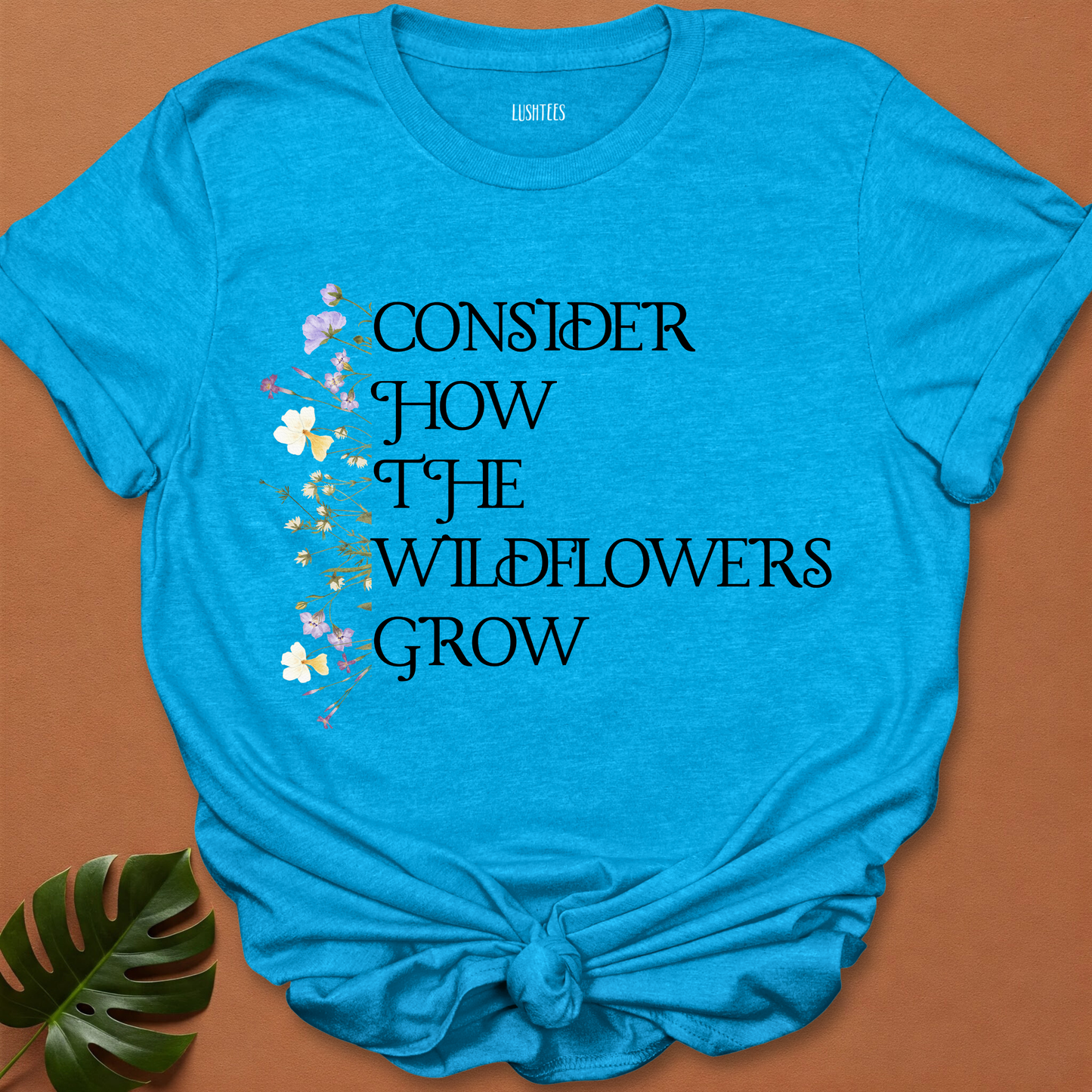 Wild Side - Pressed Garden Border Tee