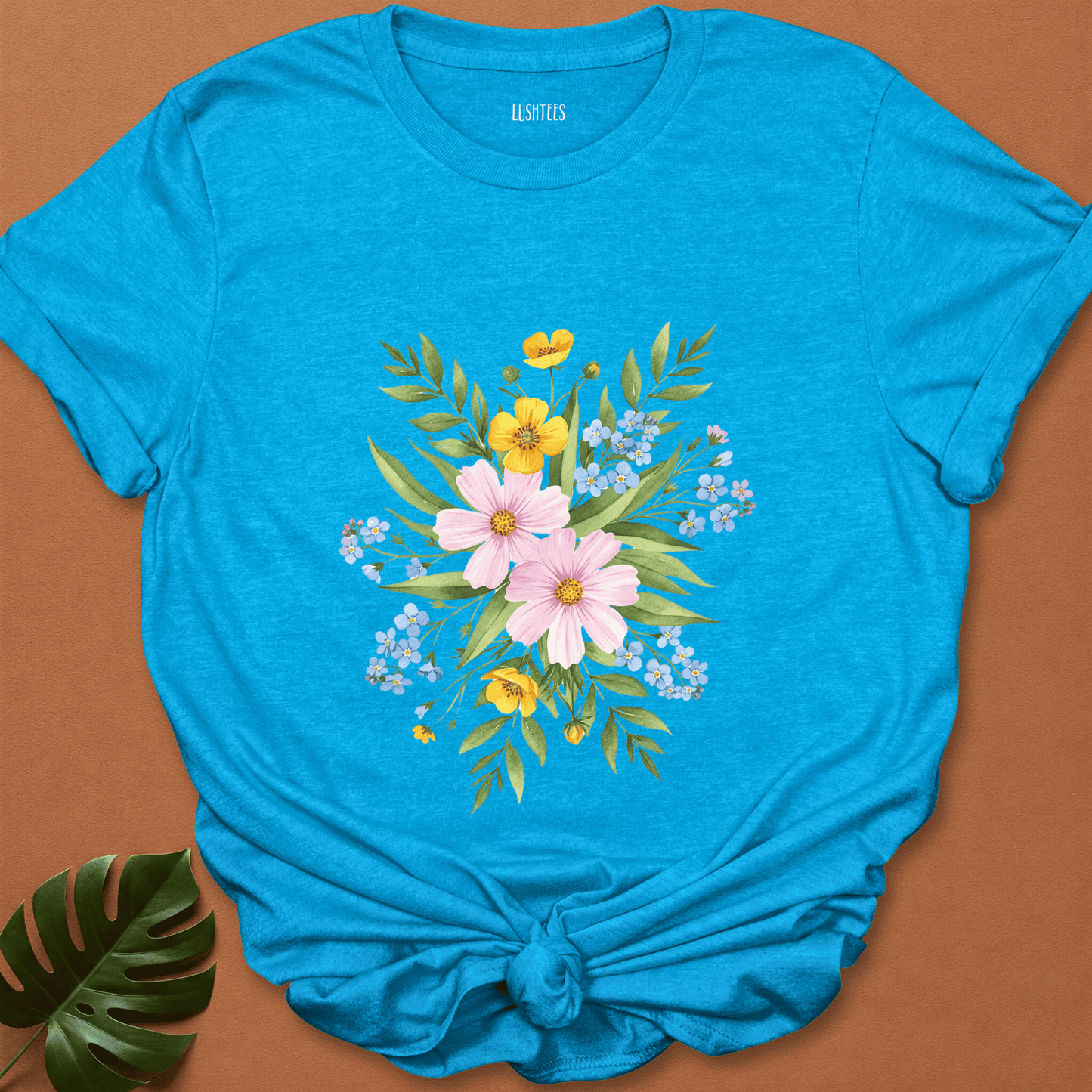 Water Colour Flowers T-shirt