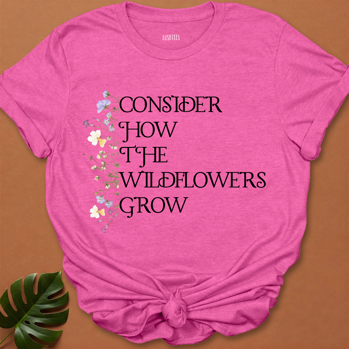 Wild Side - Pressed Garden Border Tee
