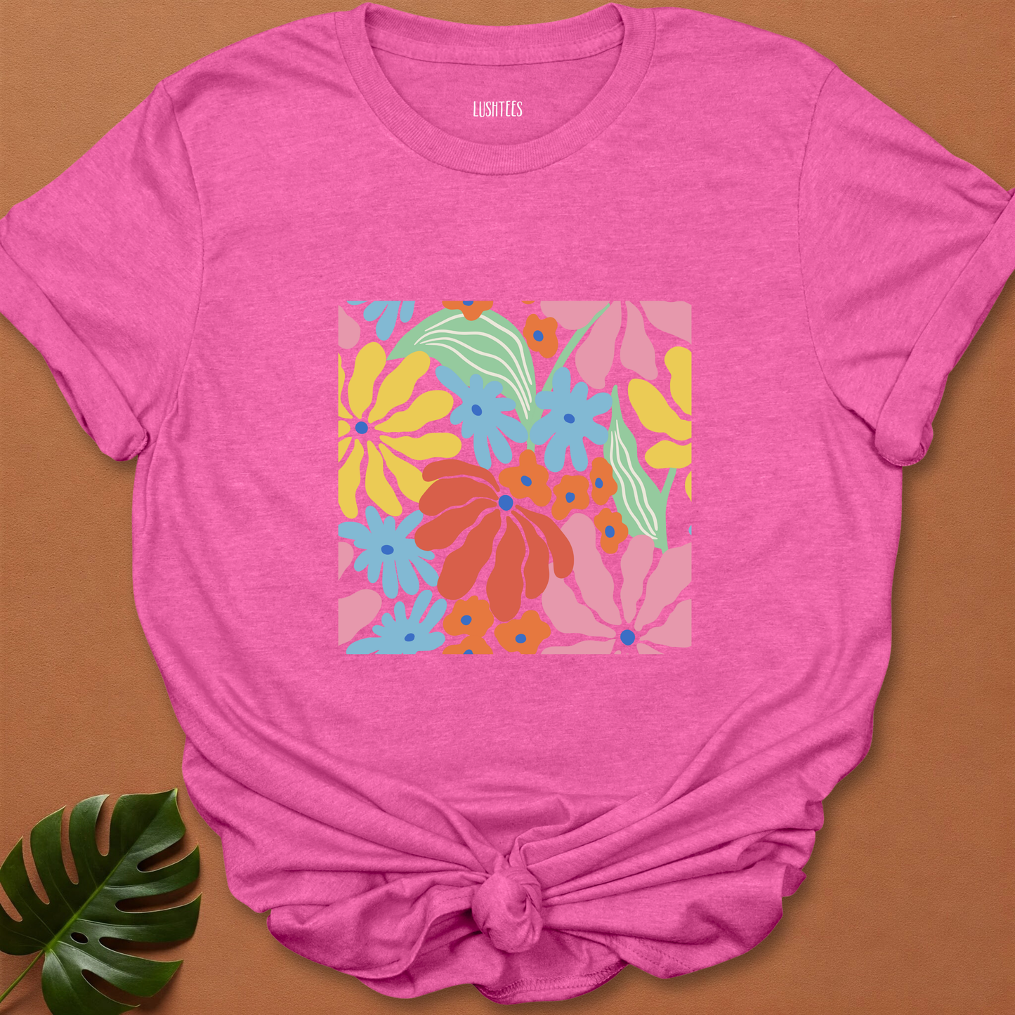 Full Bloom Chaos – Multicolor Wildflower Garden Tee