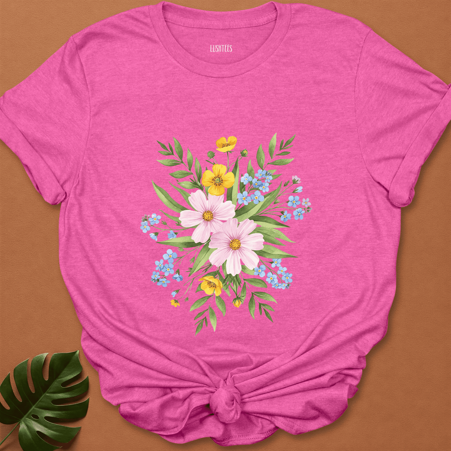 Water Colour Flowers T-shirt