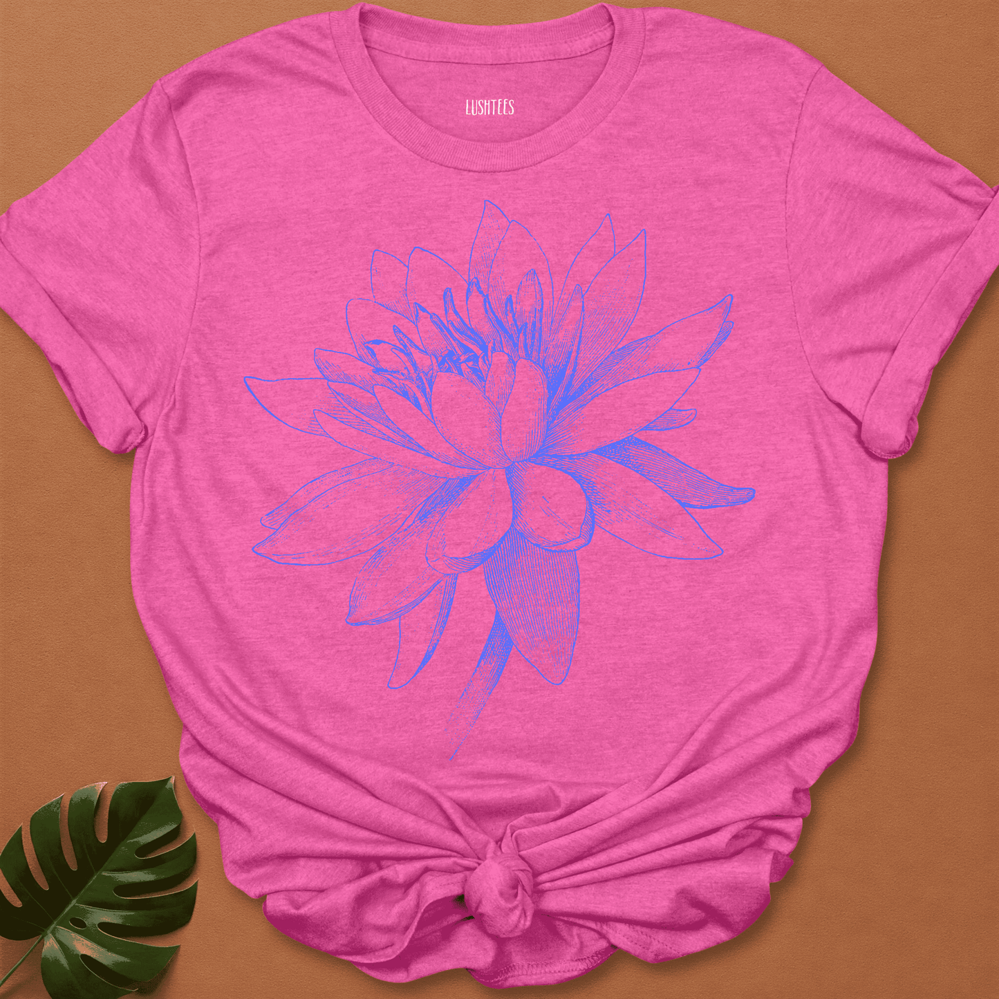 Blue Lotus Line Art