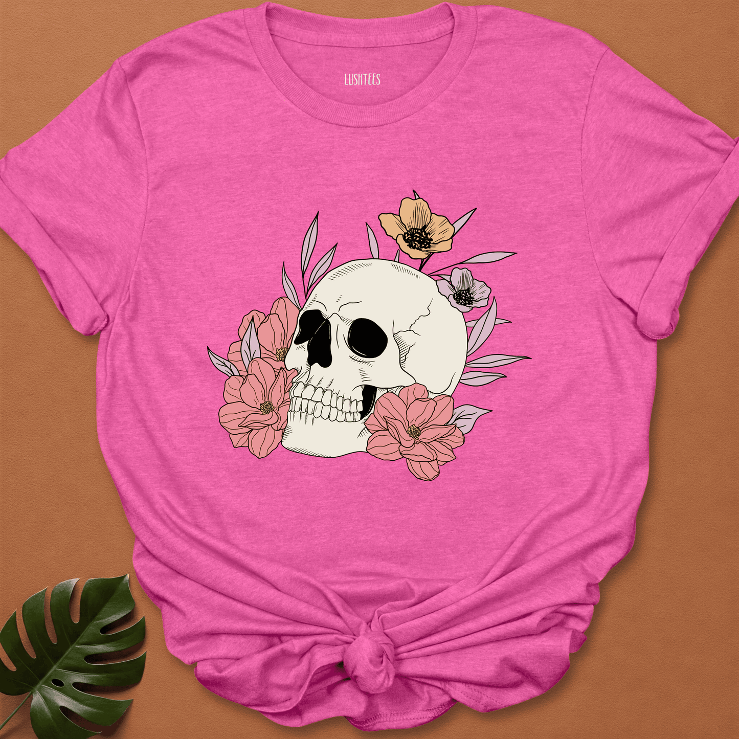 Floral Mortality - Life & Death Aesthetic Tee