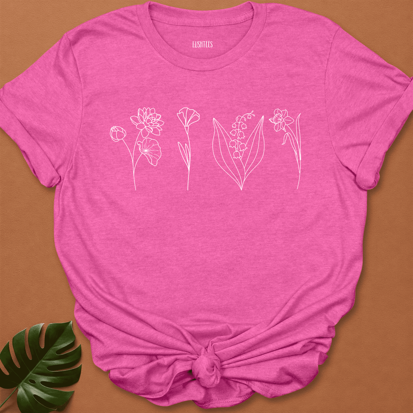 Petite Wildflowers – Clean Line Art Set