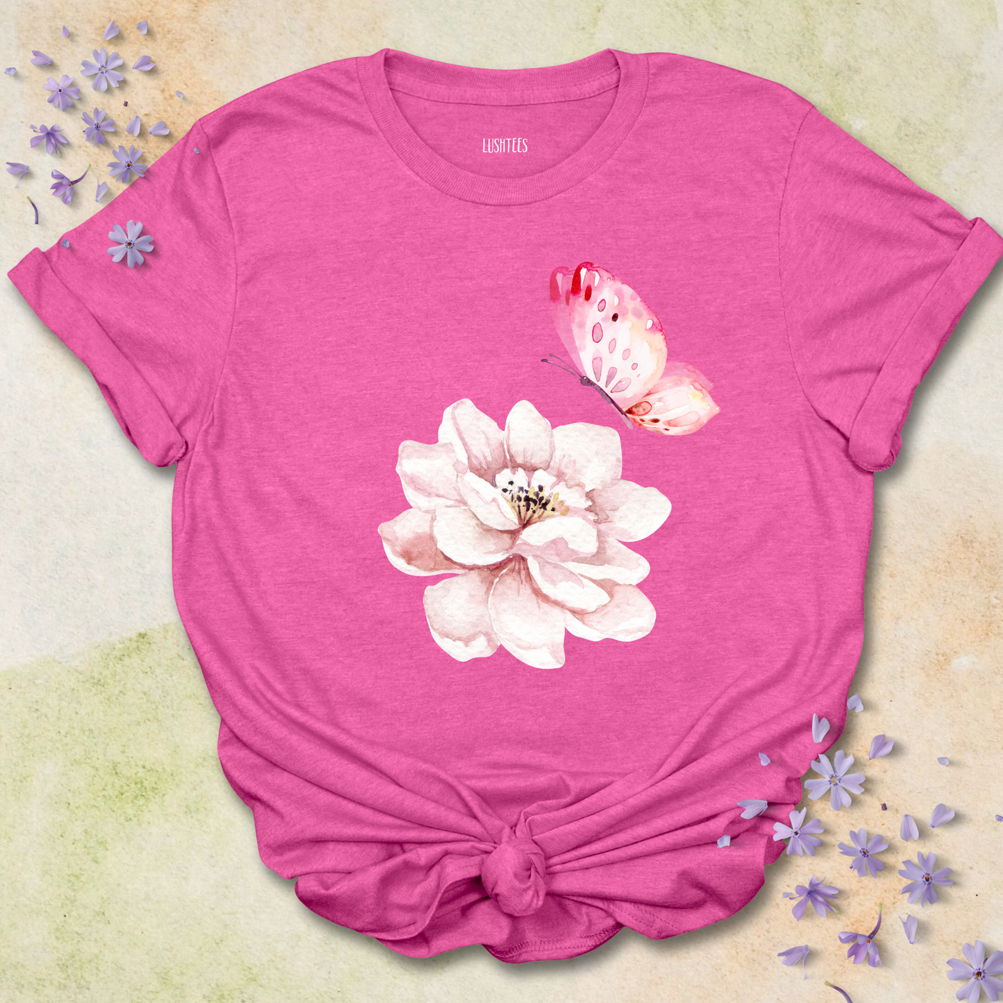 Pink Butterfly T-shirt