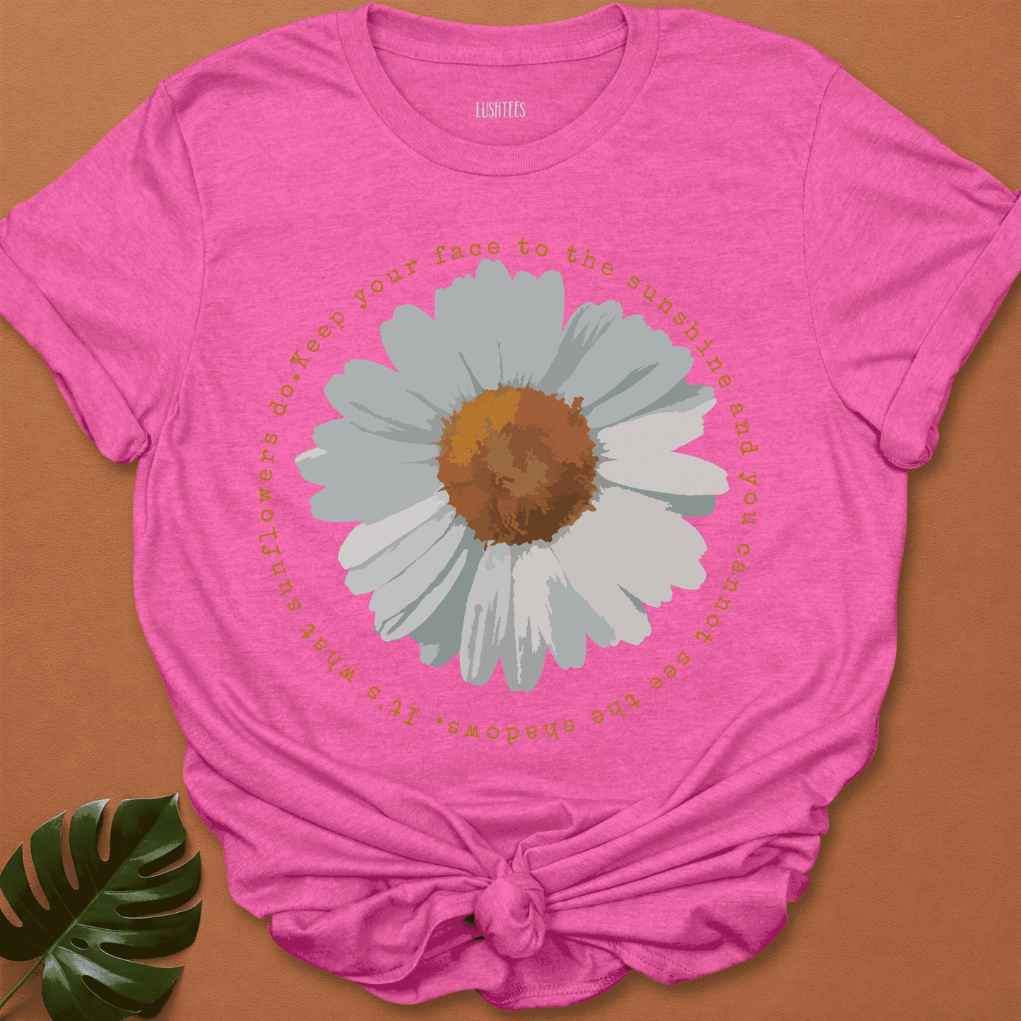 Sunshine Quote Daisy